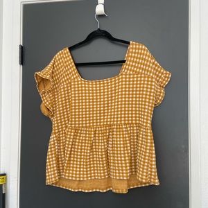 Madewell checkered shirt